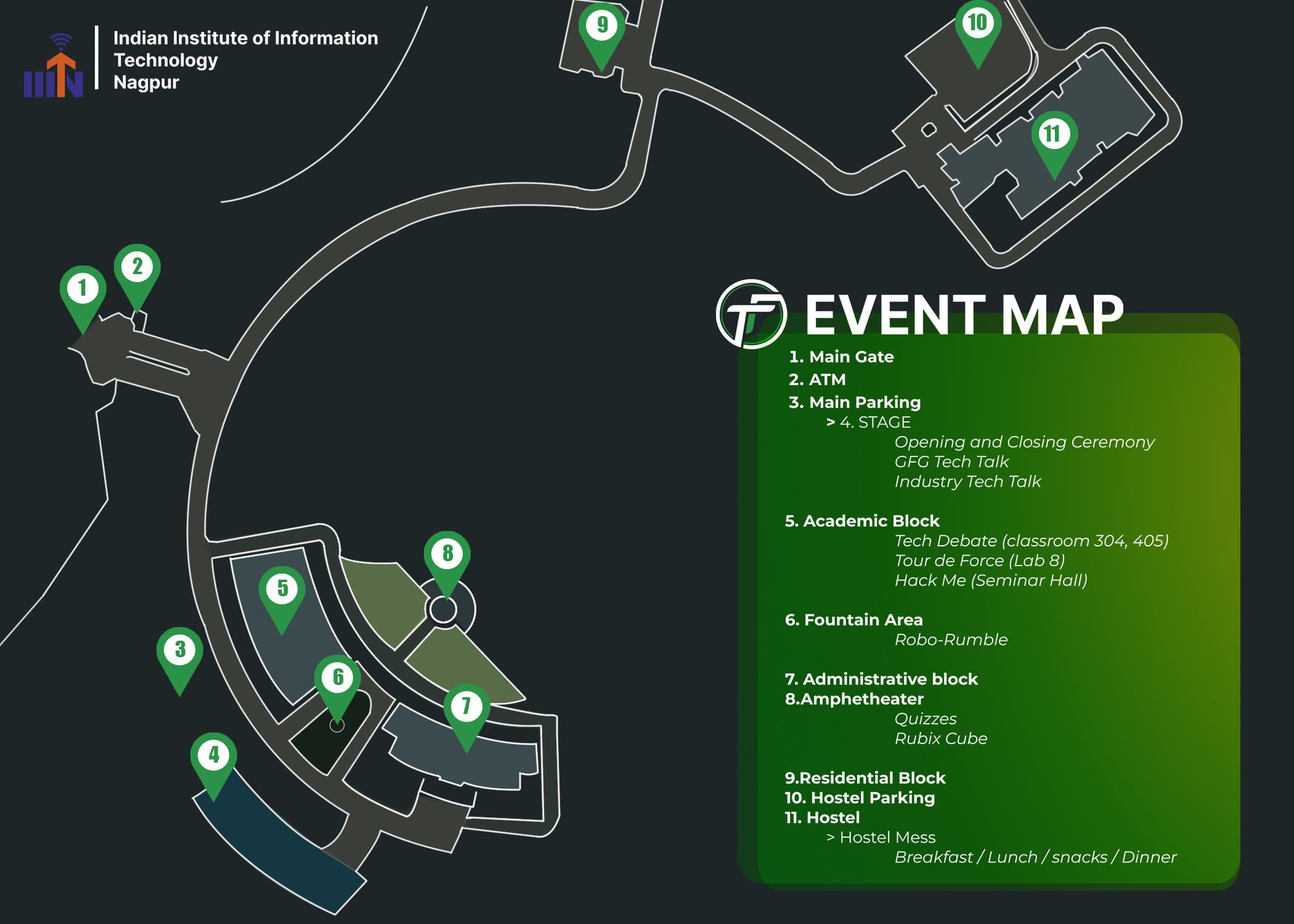 TantraFiesta 2022's Event Map