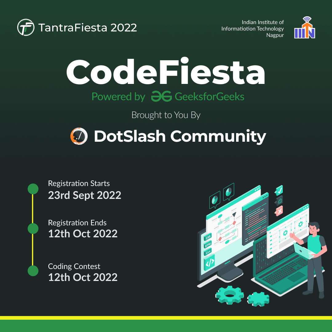 CodeFiesta Organized by Dot Slash Community at TantraFiesta