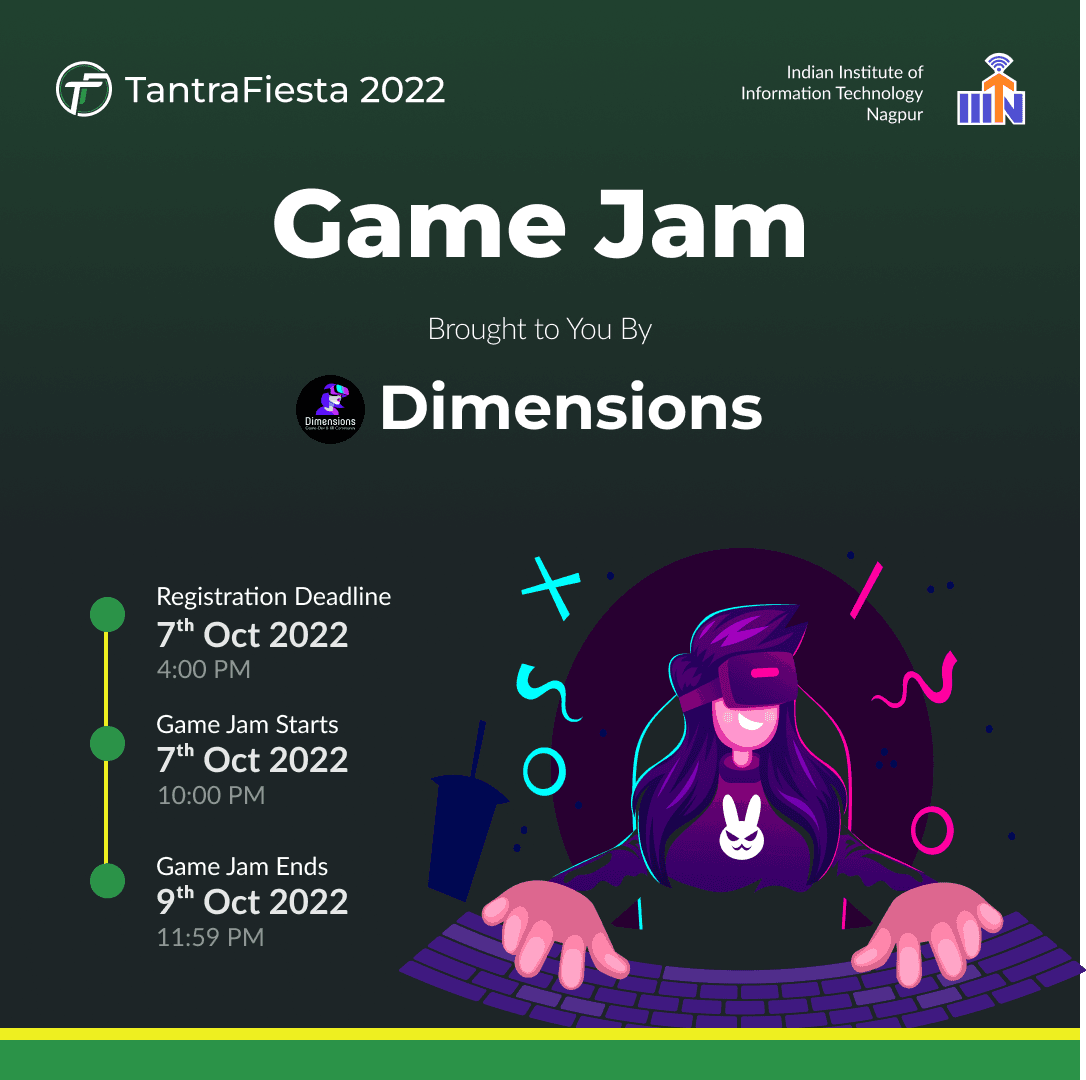 Game Jam organized by Dimensions